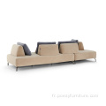 L Forme sectionnelle Modern Living Room Design canapé